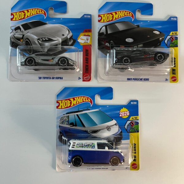 3'lü lot Supra Porsche Wolkswagen
