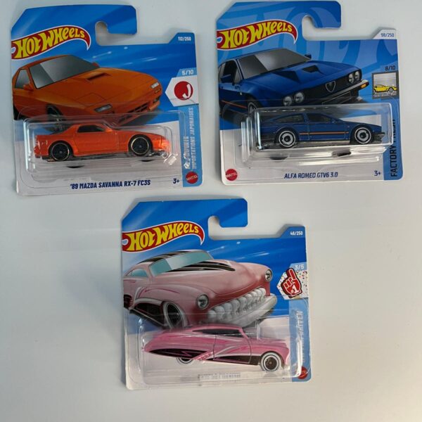 3'lü lot Mazda Alfa Romeo Pink Passıon