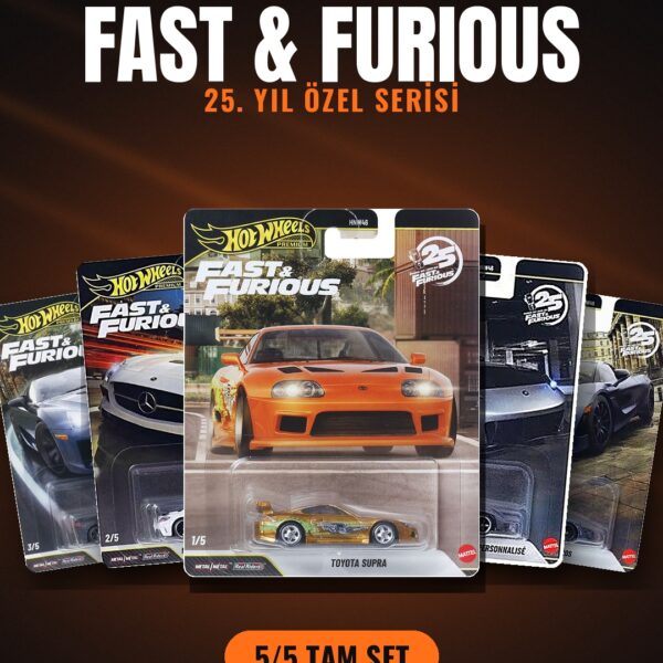 Hotwheels Chase Supralı Hızlı Ve Öfkeli Seti